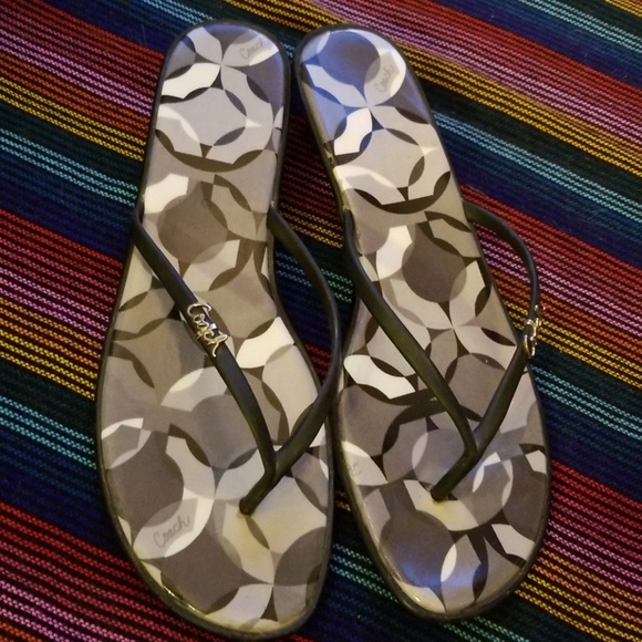 Coach Shoes - Coach flip flops